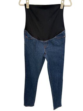 LOFT Maternity Skinny Jeans – Dark Wash, Size 4 Maternity